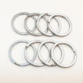25/28/30mm Stainless Steel Key Rings Split Ring Clasps For DIY Keychain Pendant Jewelry Accessories view 2