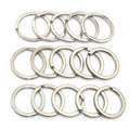 25/28/30mm Stainless Steel Key Rings Split Ring Clasps For DIY Keychain Pendant Jewelry Accessories view 5
