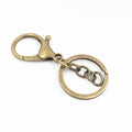 30mm Key Ring With 7cm Chain Lobster Clasp For DIY Keychain Hanger Jewelry Accessories view 4