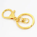 7cm DIY Keychain Ring Chain With Lobster Clasp, 30mm Split Ring And Figure 8 Connector view 3