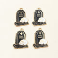Gold Zinc Alloy Charm Pendant No.559081 for DIY Necklace Bracelet Jewelry Making view 4