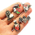 Gold Zinc Alloy Charm Pendant No.559081 for DIY Necklace Bracelet Jewelry Making view 3