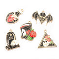Gold Zinc Alloy Charm Pendant No.559081 for DIY Necklace Bracelet Jewelry Making view 5