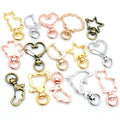 Gold Zinc Alloy Charm Pendant No.832339 for DIY Necklace Bracelet Jewelry Making view 2