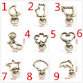 Gold Zinc Alloy Charm Pendant No.832339 for DIY Necklace Bracelet Jewelry Making view 3