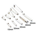 50pcs Safety Brooch Pins With Hole Fixed Simple Pins For DIY Jewelry Accessories And Crafts view 2