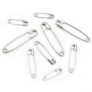 50pcs Stainless Steel Safety Pins Brooch Pins For DIY Jewelry Accessories And Handmade Craft Supplies
