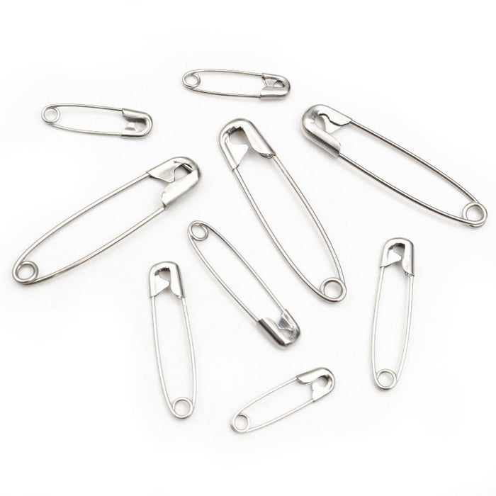 50pcs Stainless Steel Safety Pins Brooch Pins For DIY Jewelry Accessories And Handmade Craft Supplies