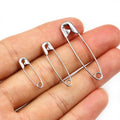 50pcs Stainless Steel Safety Pins Brooch Pins For DIY Jewelry Accessories And Handmade Craft Supplies view 2