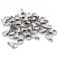 Stainless Steel Small Lobster Clasp DIY Jewelry Accessory Connector For Bags Bracelets Necklaces view 4
