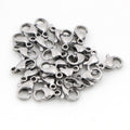 Stainless Steel Small Lobster Clasp DIY Jewelry Accessory Connector For Bags Bracelets Necklaces view 2