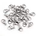30 Pieces Per Pack Stainless Steel Mini Lobster Clasps For Bags Bracelets Necklaces DIY Jewelry view 2