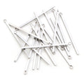 20pcs Stainless Steel Connector Bars Round Square Rods For DIY Handmade Earrings Jewelry Making view 4
