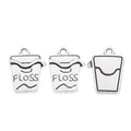 Antique Silver Zinc Alloy Cup Charm Pendant for DIY Necklace Bracelet Jewelry Making view 2
