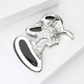 Alloy Shell Lady Brooch For Stylish Women's Apparel Decoration view 4