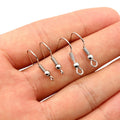 Stainless Steel Earring Hooks And Ear Clasps For DIY Earring Making Accessories Earrings view 2