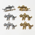 23x14x4mm 2.4g Zinc Alloy Charm Pendant for DIY Necklace Bracelet Jewelry Making view 4