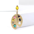 Alloy Rhinestone Paint Palette Brooch For Suits And Cardigans view 1