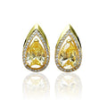 2024 New Pear Shaped Teardrop Stud Earrings For Women European American Trendy Fashion Jewelry view 4