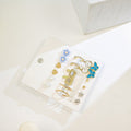 Elegant Luxury Geometric Oval Hollow Rhinestone Alloy Tassel Drop Hoop Pearl Stud Earrings view 4