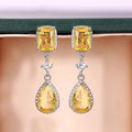 Medium Long Water Drop Earrings, Geometric Fashion Personality Women's Dangle Ear Jewelry view 6