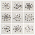 20pcs/Pack Antique Silver Alloy Three-Way Spacer Beads For DIY Bracelet Necklace Pendant Connectors view 4
