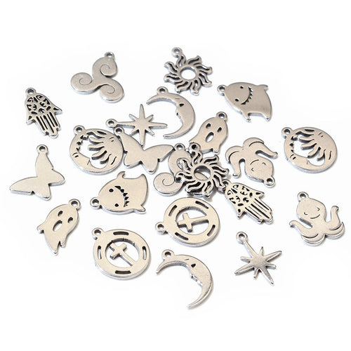 Gold Zinc Alloy Charm Pendant No.054180 for DIY Necklace Bracelet Jewelry Making