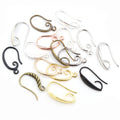 10pcs/Pack Assorted Copper Plated Earring Hooks For DIY Earrings Jewelry Making Accessories, 10g view 5