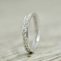 Minimalist Starry Pave Rhinestone Ring, Korean Japanese Style Everyday Jewelry view 1