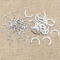 50pcs Stainless Steel Double Arch Bridge Three-Hole Connector Links For DIY Earrings Bracelets Necklaces view 2
