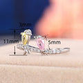 Colorful Bird Ring, Korean Style Cute Swallow Finger Ring Jewelry For Mother's Day Gift view 4
