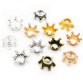 14.5x6mm Alloy Crown Spacer Beads For DIY Beaded Bracelet Necklace Jewelry Making view 5