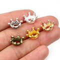 14.5x6mm Alloy Crown Spacer Beads For DIY Beaded Bracelet Necklace Jewelry Making view 2