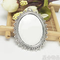 Large Oval Beaded Scroll Pendant Trays in Four Finishes view 4
