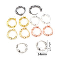 Electroplated Pure Copper Ear Hooks For DIY Earrings Handmade Jewelry Accessory Materials view 3