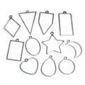 Gold Zinc Alloy Charm Pendant No.544477 for DIY Necklace Bracelet Jewelry Making view 5