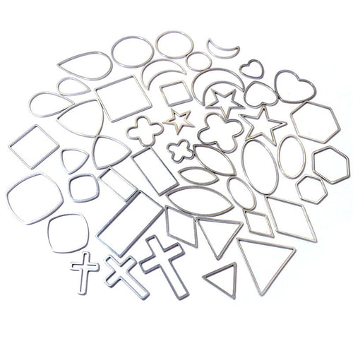 Vacuum Gold Color Stainless Steel Small Geometric Pendants For DIY Earrings Bracelet Jewelry 0.5g