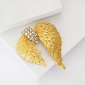 Alloy Enamel Wing Brooch Pin For Women's Suits And Coats view 2