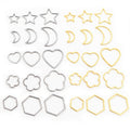 Gold Zinc Alloy Charm Pendant No.456397 for DIY Necklace Bracelet Jewelry Making view 2