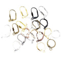 30-50Pcs Copper Plated Ear Hooks DIY Earring Findings Jewelry Making Accessories Earrings view 5