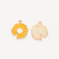 Striped Enamel Daisy Charms in Seven Bright Colors view 11