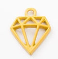 Pastel Open Diamond Enamel Charm Pendant For Jewelry Making And Craft Projects view 7