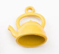 Pastel Teapot Charms in Beige, Mint Blue, Pink, Light Gray, Yellow view 7