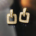 Korean Japanese Summer Temperament Stud Earrings, Fairy French Vintage Women Ear Jewelry view 5