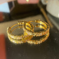 Korean Fashion X Letter Cross Ear Cuff Earrings, Micro Paved Zircon Delicate Ear Jewelry view 2