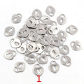 0.5g Gold Zinc Alloy Charm Pendant for DIY Necklace Bracelet Jewelry Making view 3