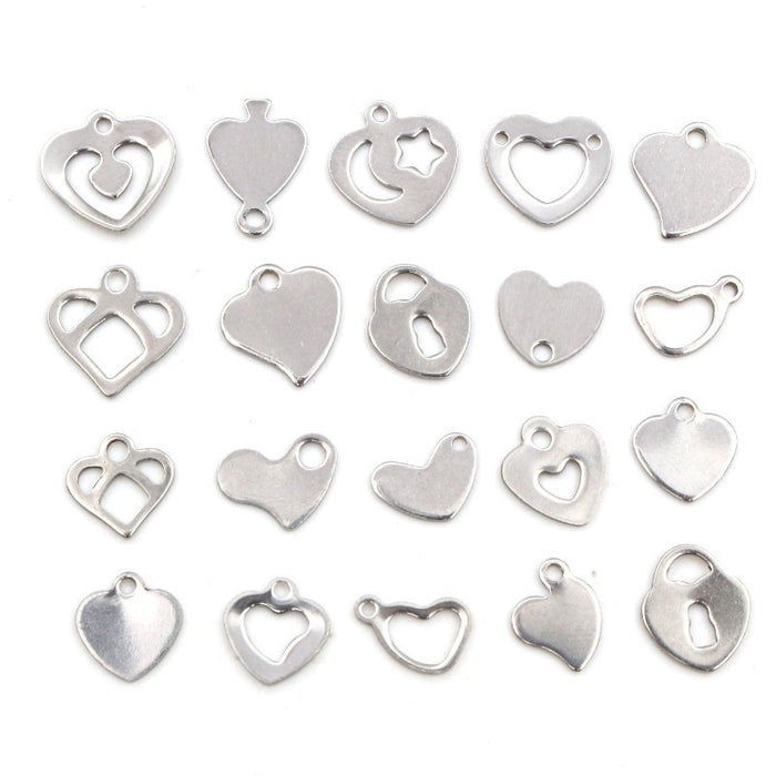 0.5g Gold Zinc Alloy Charm Pendant for DIY Necklace Bracelet Jewelry Making