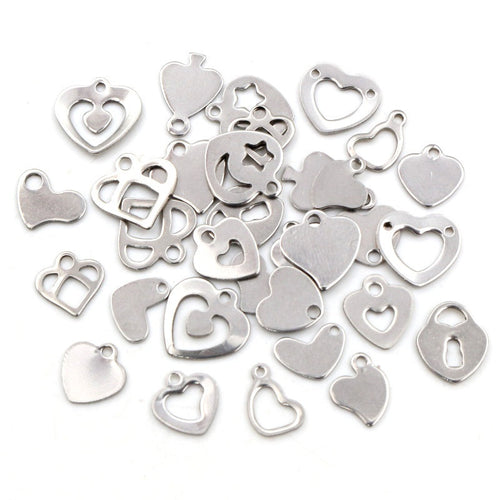 0.5g Gold Zinc Alloy Charm Pendant for DIY Necklace Bracelet Jewelry Making