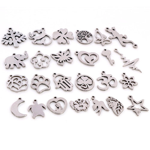 0.3g Gold Zinc Alloy Charm Pendant No.494062 for DIY Necklace Bracelet Jewelry Making