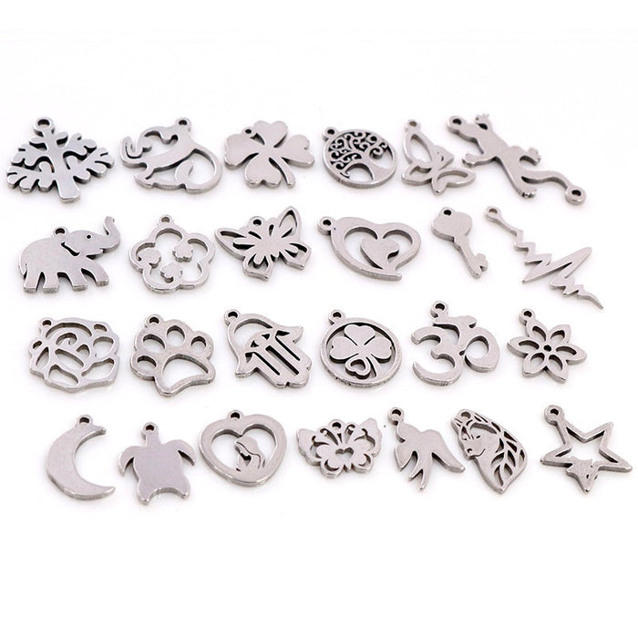 0.3g Gold Zinc Alloy Charm Pendant No.494062 for DIY Necklace Bracelet Jewelry Making